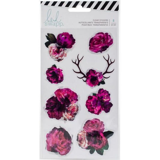 American Crafts -Heid Swapp: Hawthorn Clear Stickers