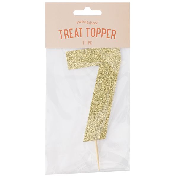 Sweetshop Cake Topper-Number 7