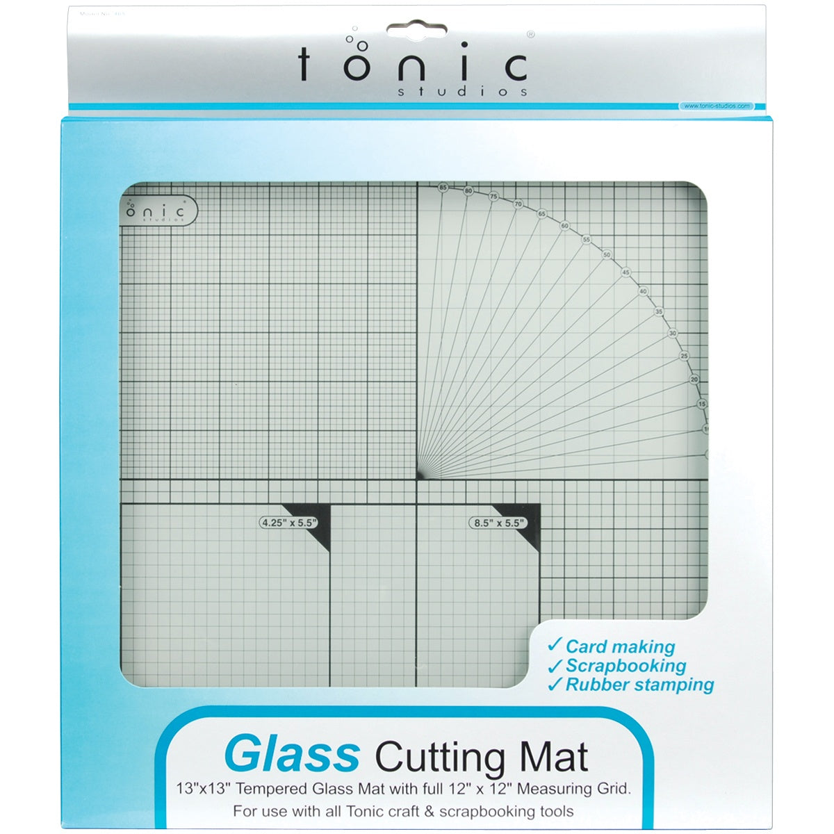 Tonic Tempered Glass Cutting Mat-12"X12"