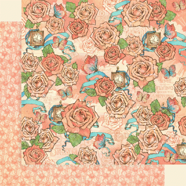 Graphic 45 Imagine: Beautiful Dreamer 12x12 DS Paper (1 Sheet)