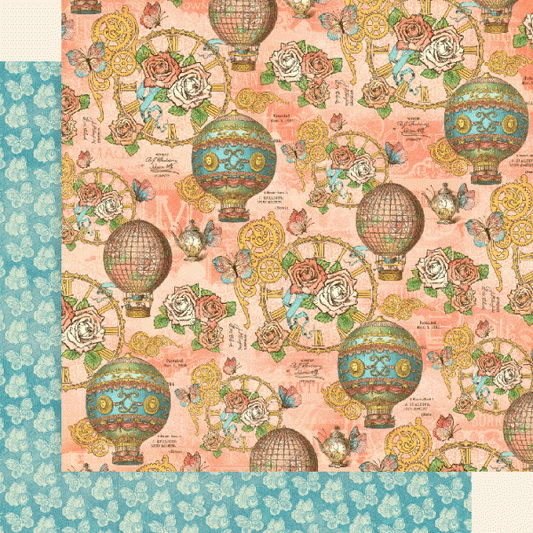 Graphic 45 Imagine: Create Yourself 12x12 DS Paper (1 Sheet)