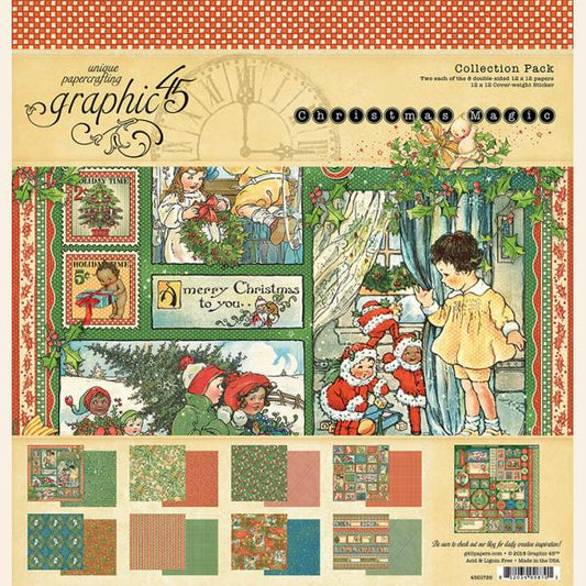 Graphic 45 Christmas Magic 12x12 Collectio