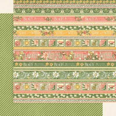 Graphic 45 Garden Goddess: Seeds of Kindness 12x12 DS Paper (1 Sheet)
