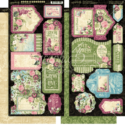 Graphic 45 Bloom: Tags & Pockets