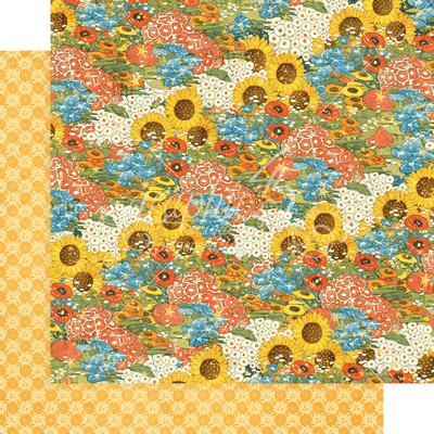 Graphic 45 Dreamland: Blossom Bright 12x12 DS Paper (1 Sheet)