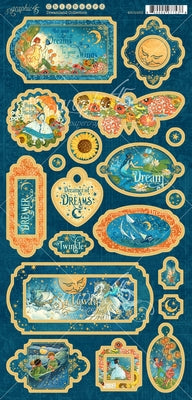 Graphic 45 Dreamland Chipboard