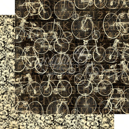 Graphic 45 Life's A Journey: On the Go 12x12 DS Paper (1 Sheet)