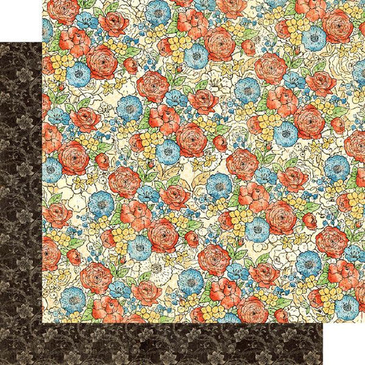 Graphic 45 Well Groomed: Cutie Pie 12x12 DS Paper (1 Sheet)
