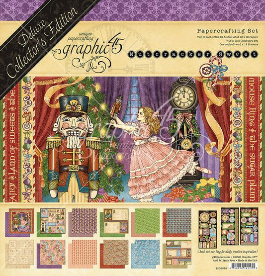Graphic 45 Nutcracker Sweet Deluxe Collector's Edition Set