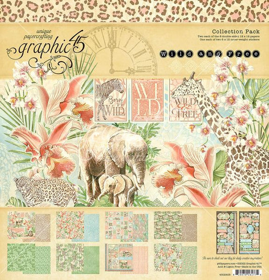 Graphic 45 Wild And Free Kit