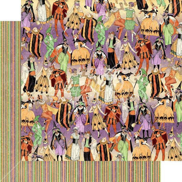 DISC Graphic 45 Charmed: Lets Party 12x12 DS Paper (1 Sheet)