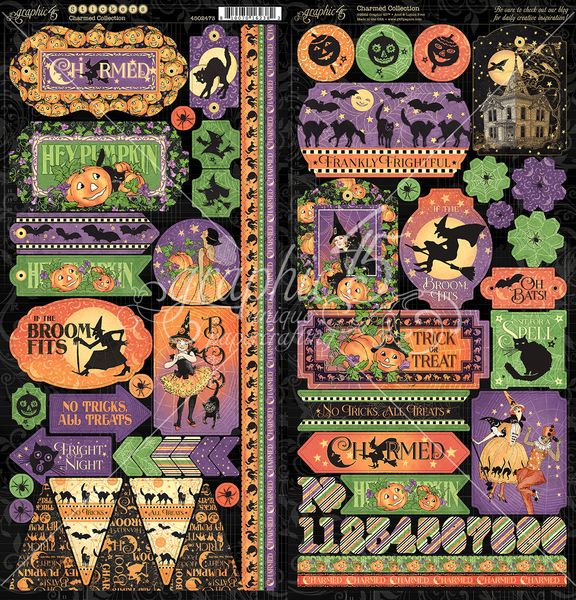 DISC Graphic 45 Charmed: Stickers