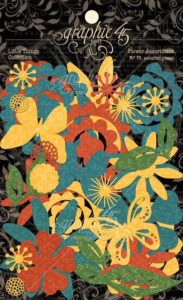 Graphic 45 Little Things Collection Flowe