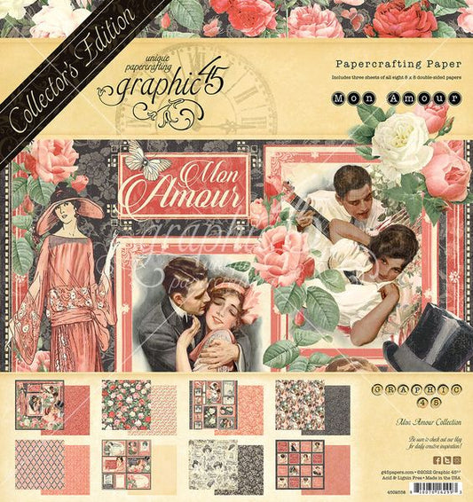 Graphic 45 Mon Amour 8x8 Collector's Edition