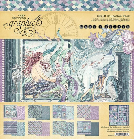 Graphic 45 Make A Splash 12x12 Collection Kit