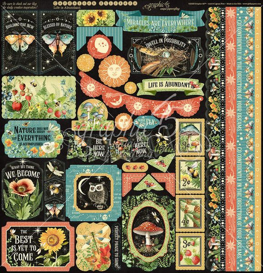 Graphic 45 Life is  Abundant 12X12 Calendar Collection Pack