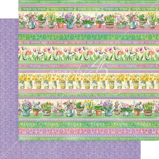Grow With Love:  Garden Club 12x12 DS Paper (1 Sheet)