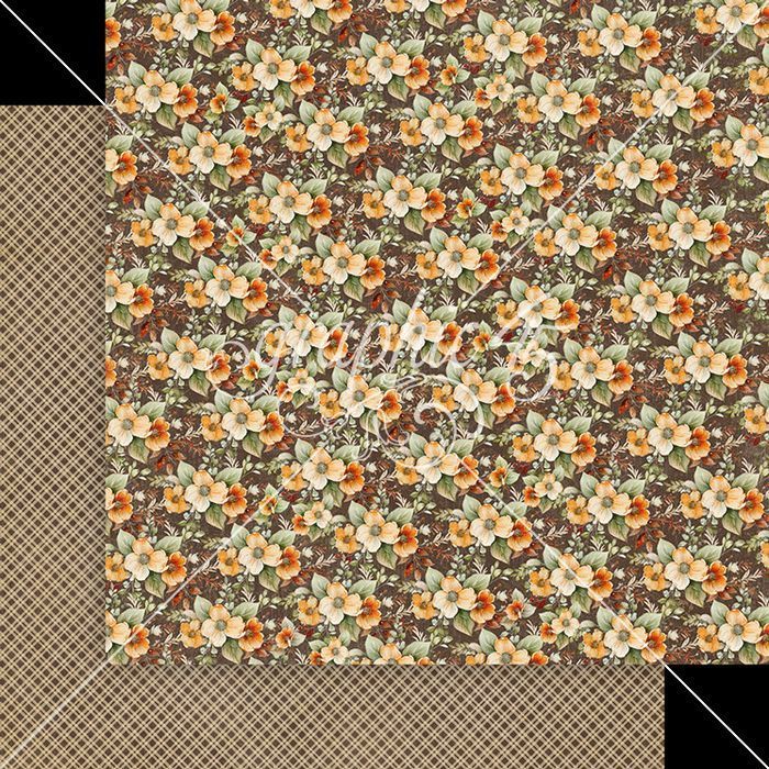 Graphic 45 Autumn Greetings: Cozy Up! 12x12 DS Paper (1 Sheet)