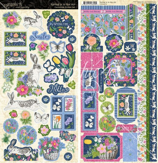 Graphic 45 Spring is in the Air Sticker Set