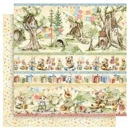Graphic 45 Hip Hip Hooray: Enjoy the Little Things 12x12 DS Paper (1 Sheet)