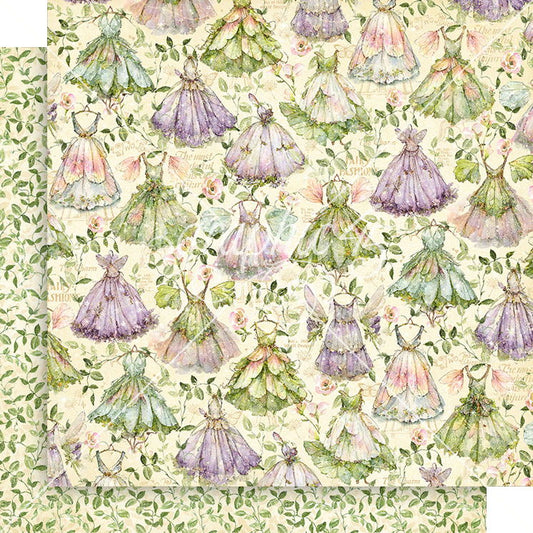 Graphic 45 Fairy Boutique: Enchanted Forest 12x12 DS Paper (1 Sheet)