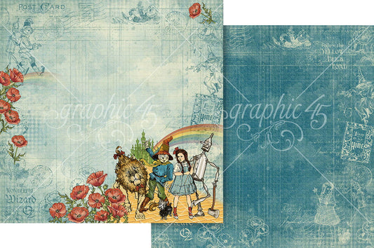 Graphic 45 Shared Experience 12x12 DS Paper (1 Sheet)