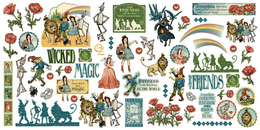 Graphic 45 Wonder of Oz Ephemera Set