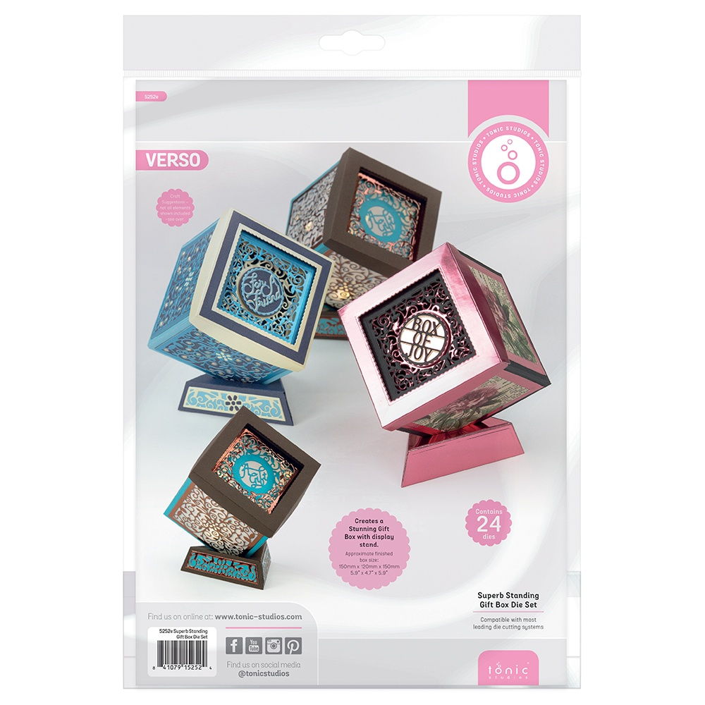 Tonic Studios Superb Standing Gift Box Die Set