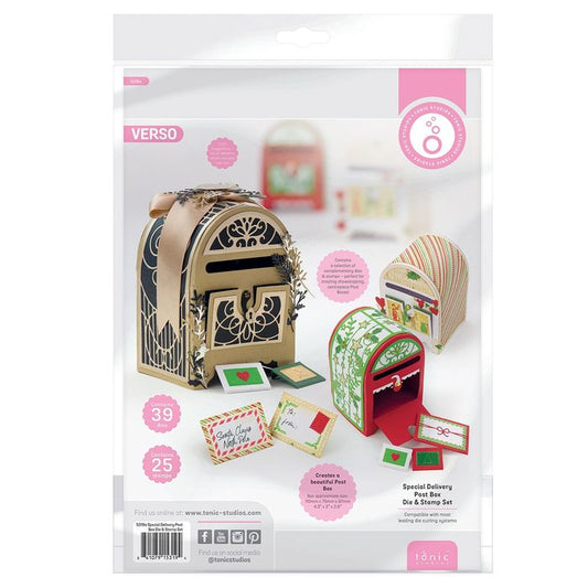 Tonic Studios Die & Stamp Set-Special Delivery Post Box
