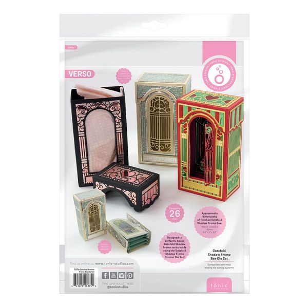 Tonic Studios Gatefold Shadow Frame Box Die Set