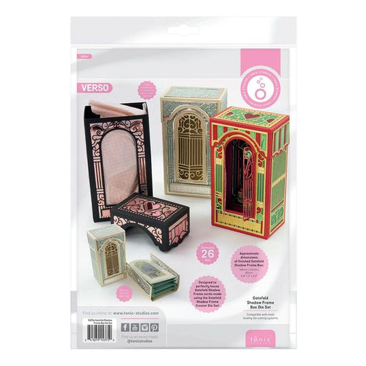 Tonic Studios Gatefold Shadow Frame Box Die Set