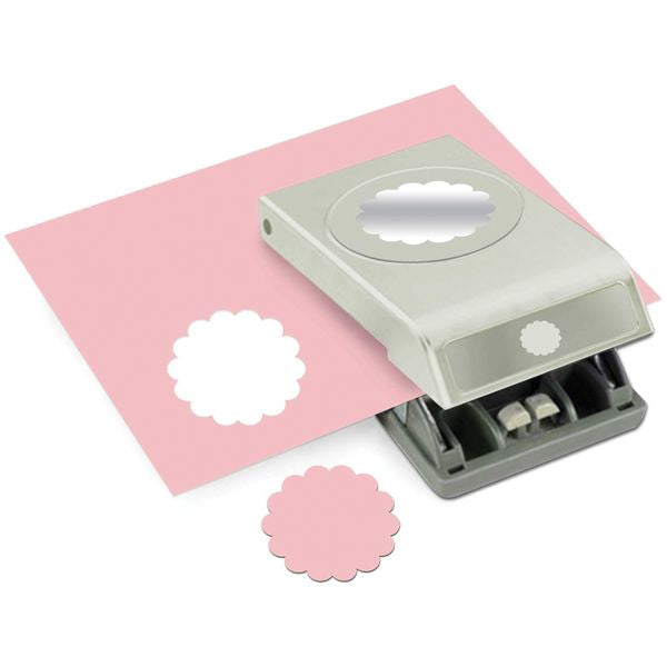 EK Success Scalloped Circle 2" Large Punch