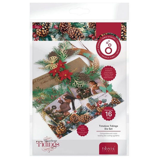 Tonic Studios Die Set-Timeless Tidings