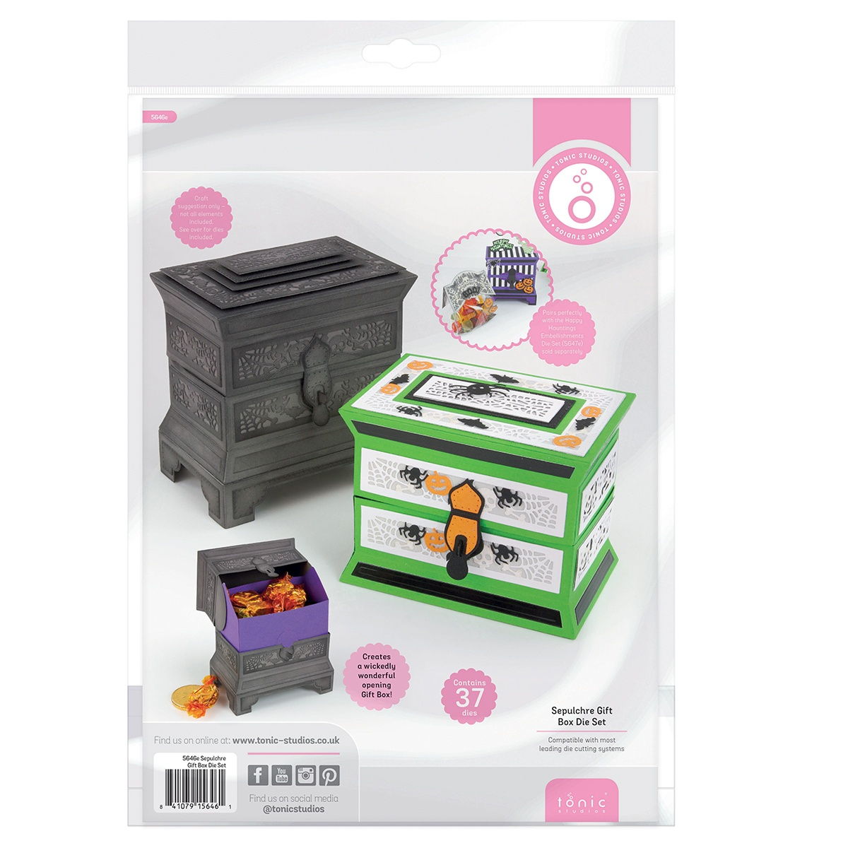 Tonic Studios Die Set-Seplucher Box