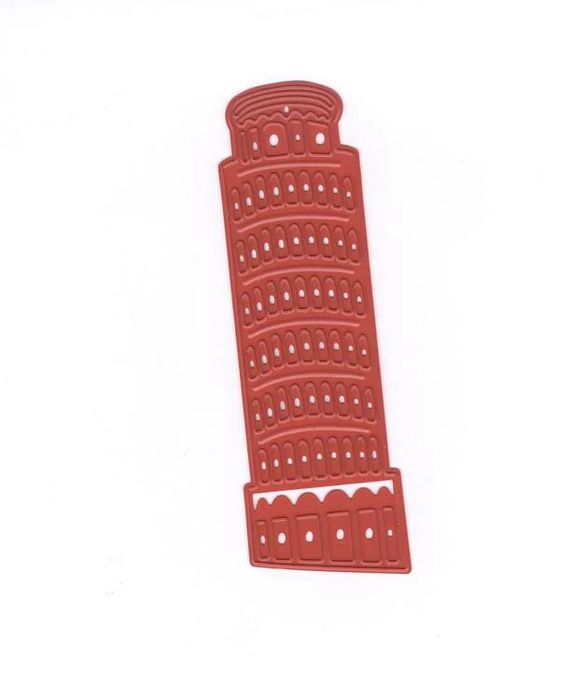 Joy! Crafts Cutting- Embossing- Debossing die  - Tower of Pisa
