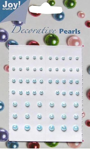 Joy! Crafts Light Blue Decorative Pearls