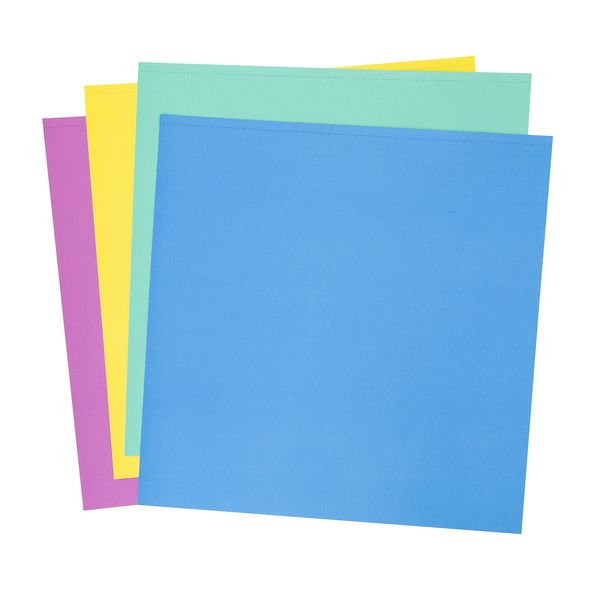 Colorbok Summer Splash 12"X12" Textured Cardstock Pad, 30 sheets/pkg