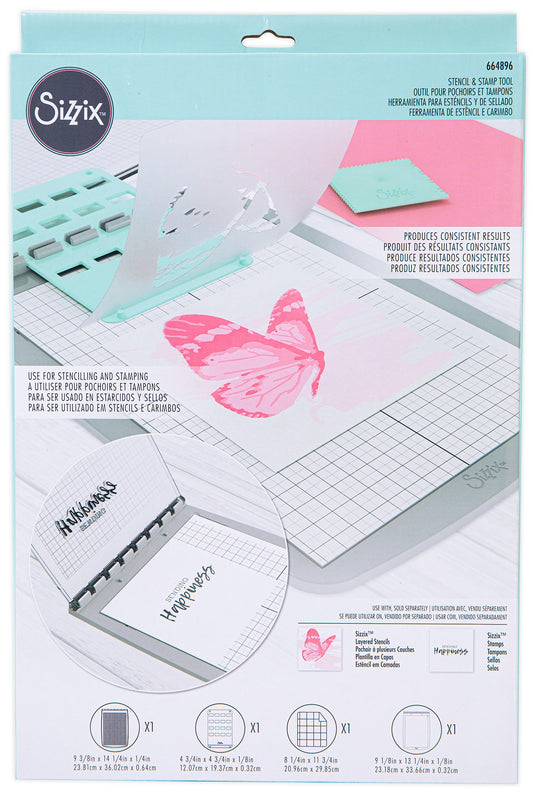 Sizzix Stencil & Stamp Tool-