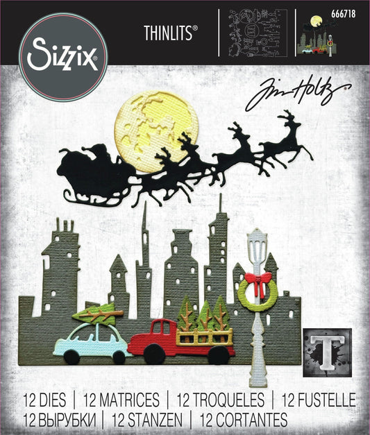Sizzix Vault Christmas Magic Thinlits Die Set