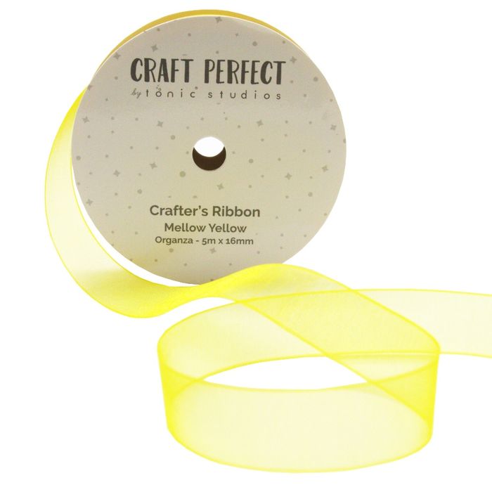 Craft Perfect Organza Ribbon 16mmX5m