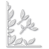 Memory Box Vibrant Leaf Corner craft die 