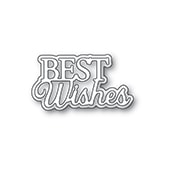 Memory Box Everyday Sentiments Best Wishes Craft Die (AIR Exclusive)