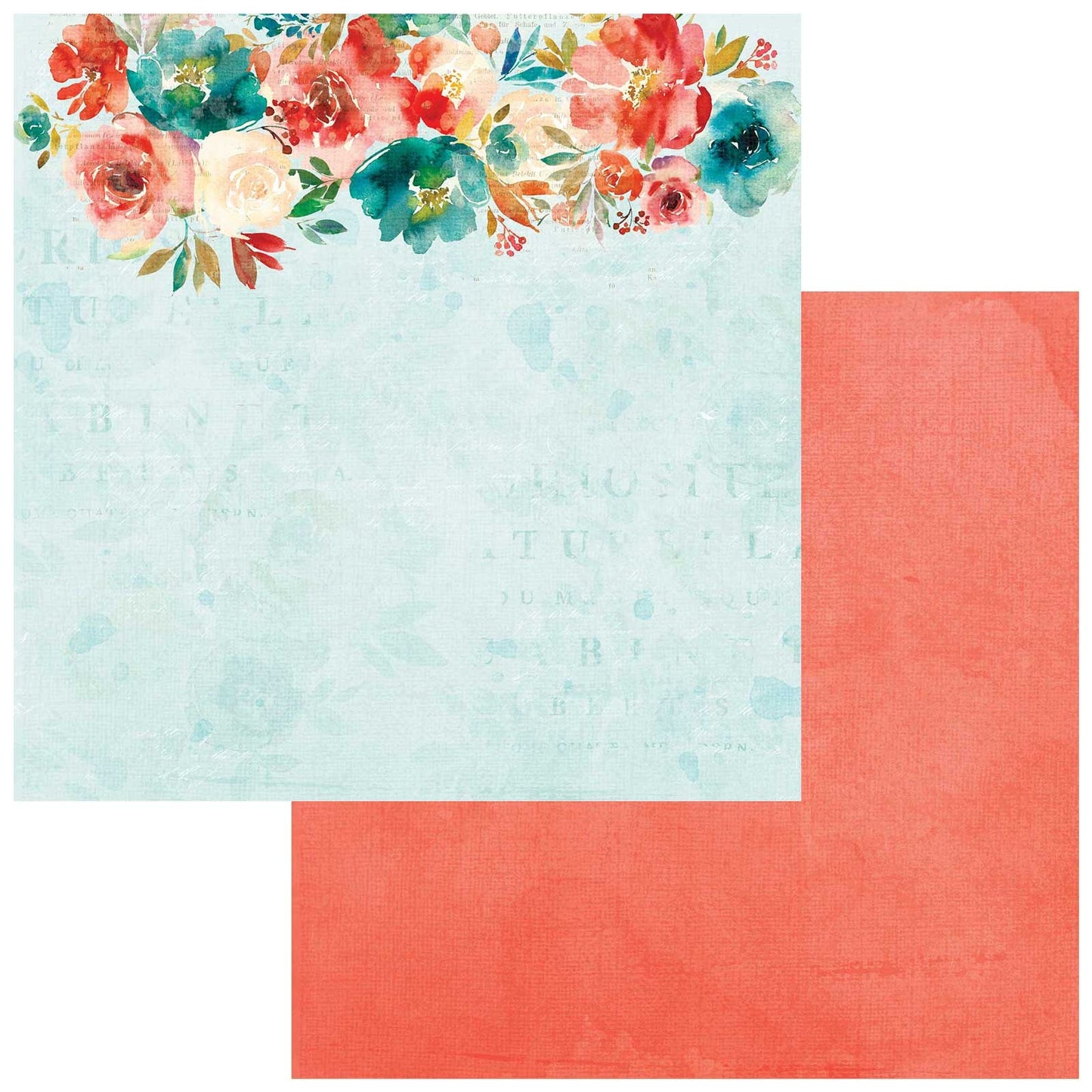 ARToptions Alena Double-Sided Cardstock 12"X12"-Full Bloom