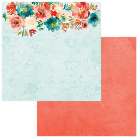 ARToptions Alena Double-Sided Cardstock 12"X12"-Full Bloom