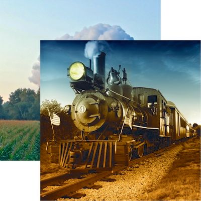 Reminisce All Aboard: American Classic DS Paper (1 Sheet)