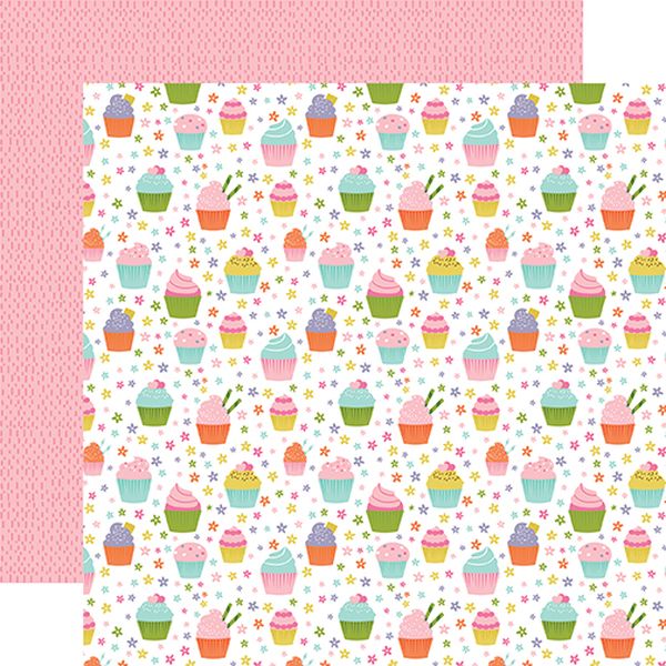 Echo Park All About a Girl: So Sweet DS Paper (1 Sheet)
