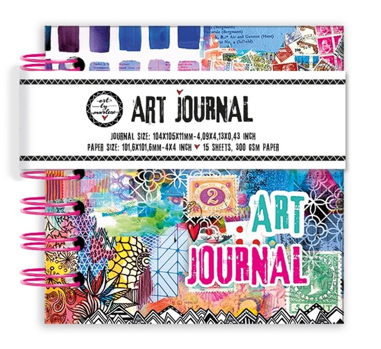Art By Marlene Journal 4"X4"