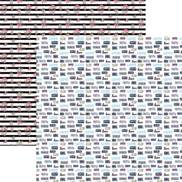 Reminisce Always Be You: Smile Sparkle Shine DS Paper (1 Sheet)