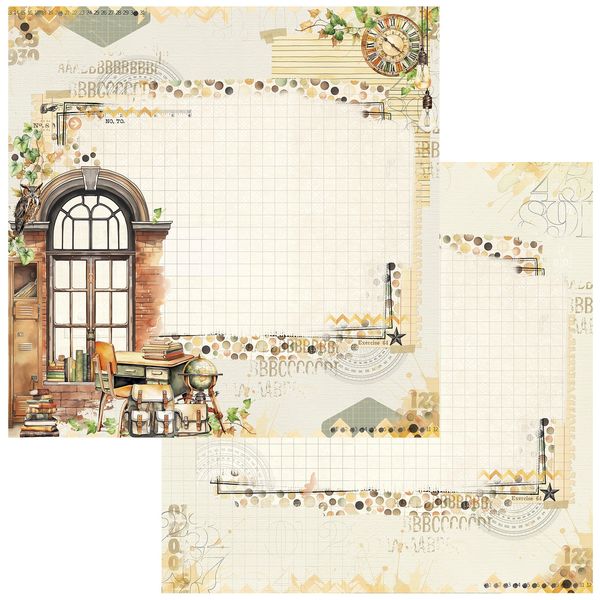 49 and Market Academia Champion 12"X12" Double-Sided Cardstock