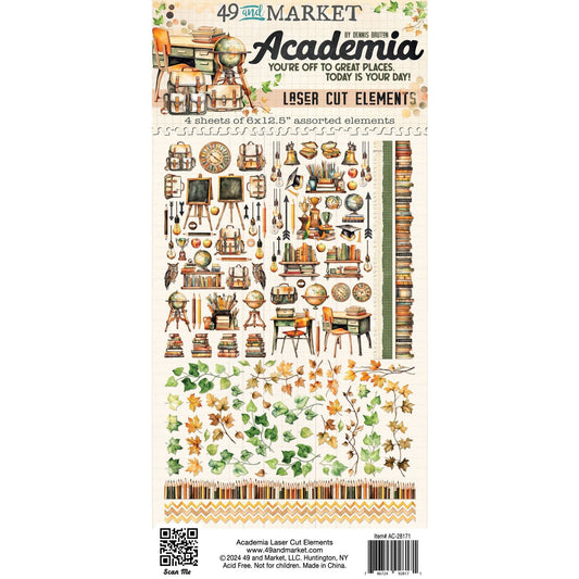 Academia Laser Cut Outs-Elements